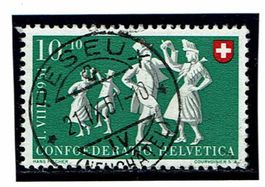 Pro Patria B52 Vollstempel Peseux