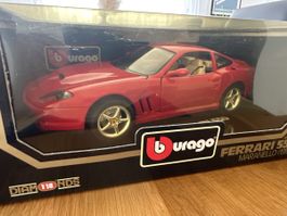 BURAGO 1:18 Ferrari 550 Maranello 1996 in OVP