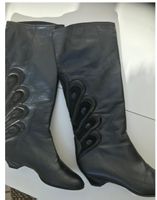 Damenstiefel Stiefel Leder