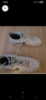 Nike Sneakers, Air-Force ähnlich, weiss-grün