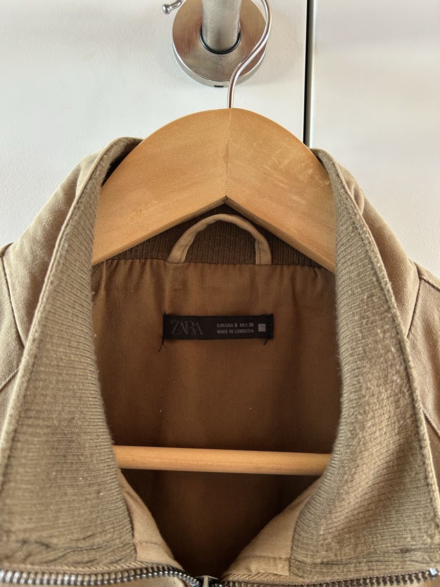 Zara Giacche: Zara bomber jacket sand/beige – Usato da Goldach venduto da elijah2000 2