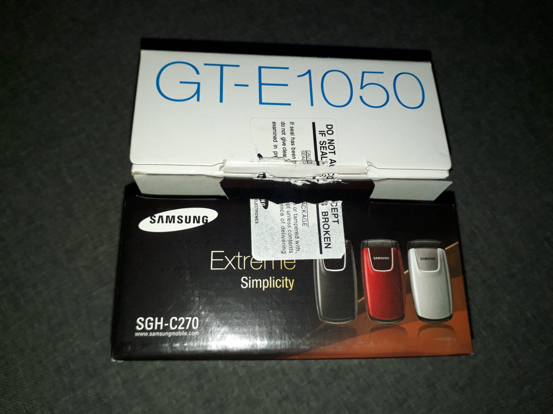 Samsung Handys / Smartphones: Zwei LEERE Samsung natel OVP – Gebraucht aus Wettingen von Sk8ertomda 2