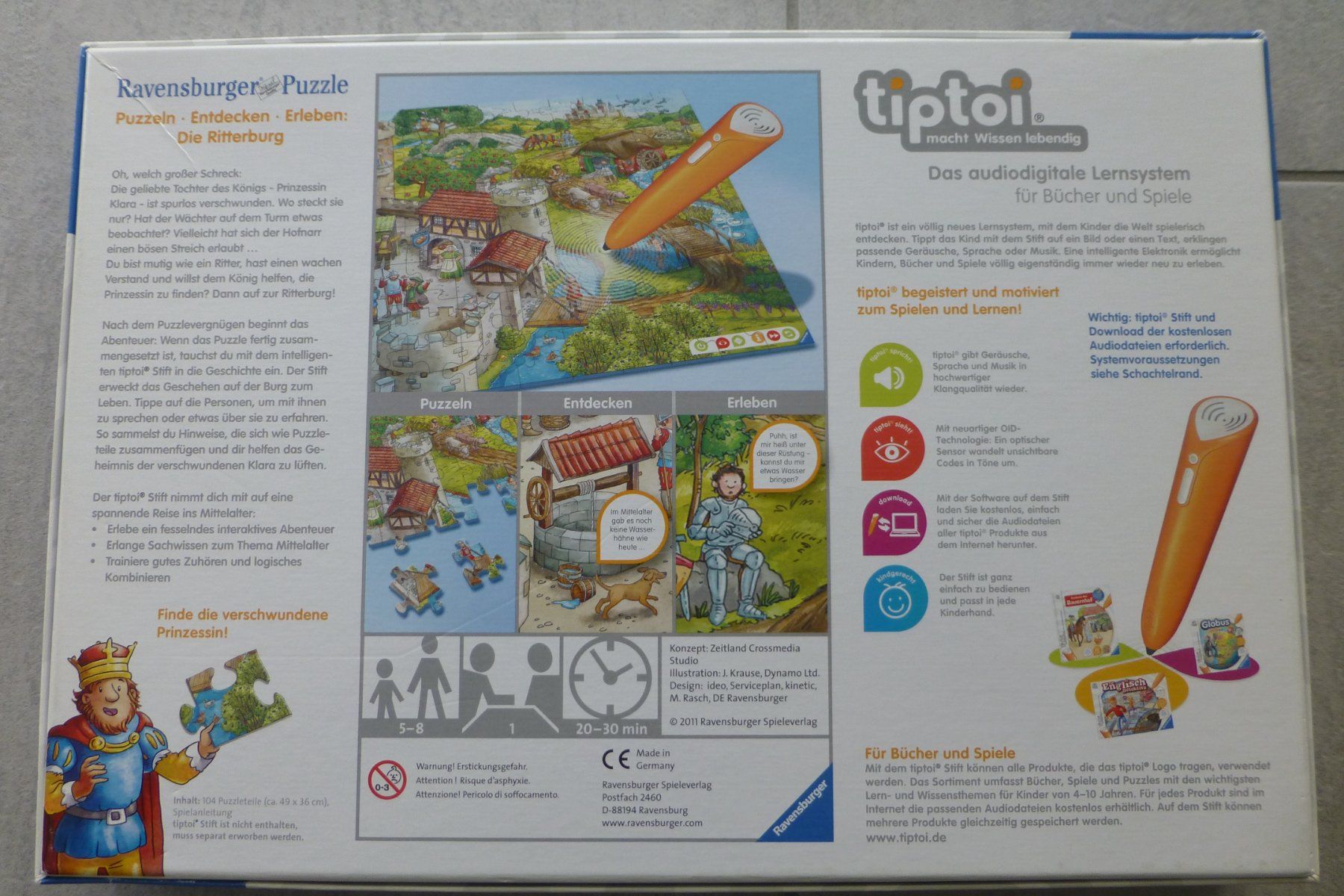 Tiptoi Spiele: TipToi Puzzle Finde den Prinzen – Gebraucht aus Grenchen von Bobatsch 1