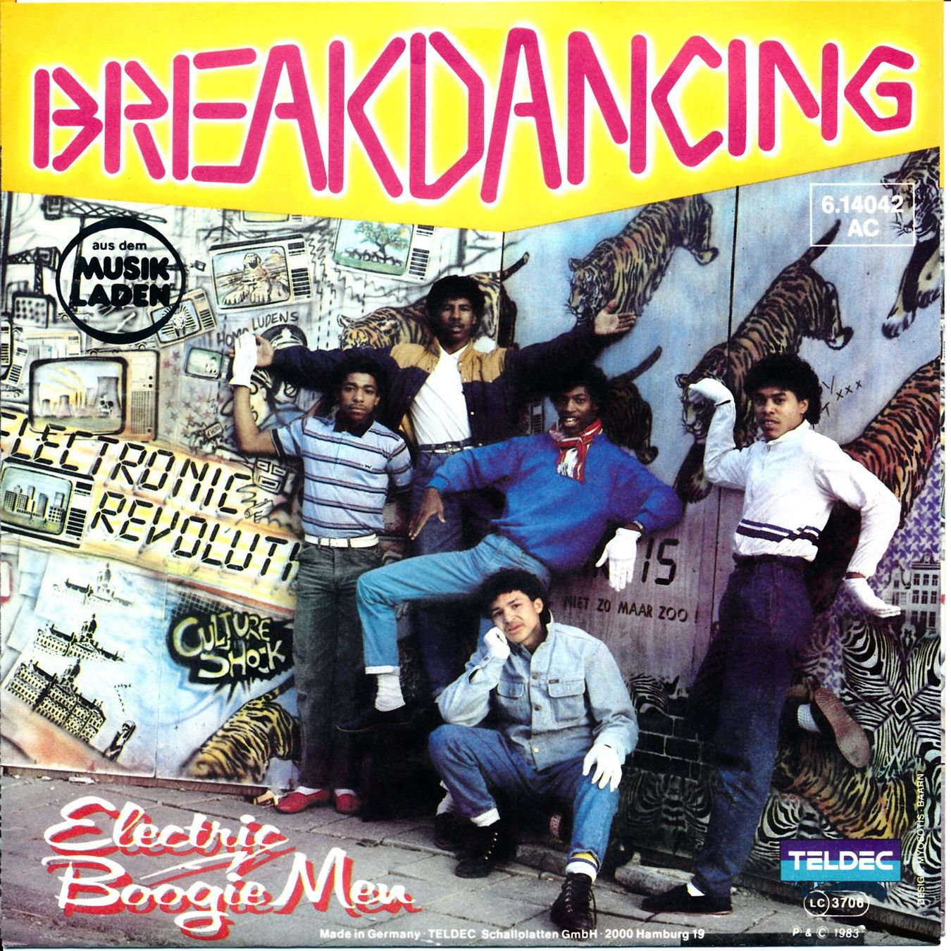 Dischi in vinile: ELECTRIC BOOGIE MEN - BREAKDANCING (7'' Vinyl Single NM) – Usato da Hedingen venduto da Studers 1