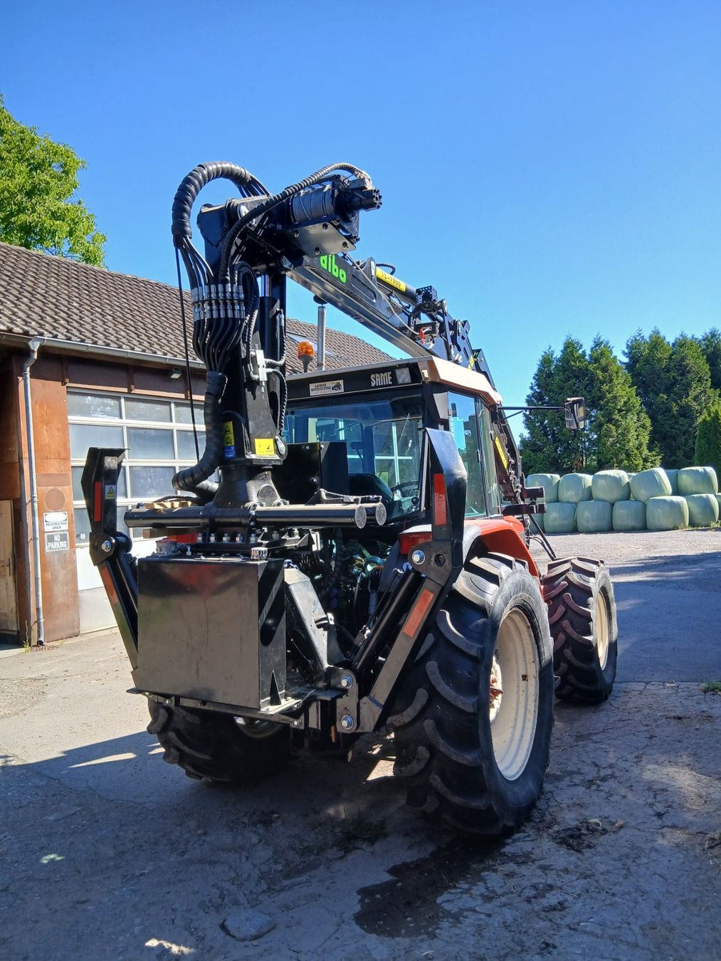 Gru: Forstkran 7m Dreipunktanbau – Usato da Schachen LU venduto da Same_Power_95 1