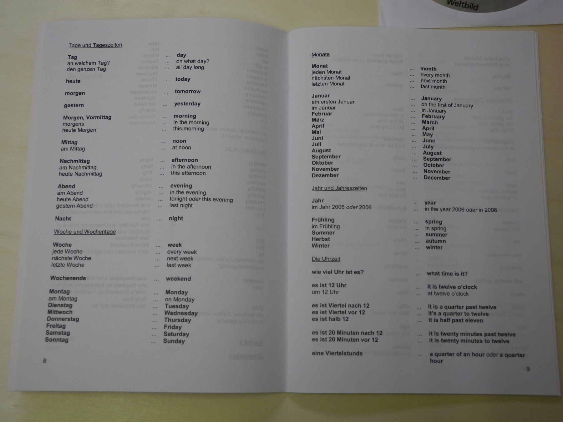 Audiolibri: Weltbild Sprach-Box Englisch mit 2 CD's – Usato da Güttingen venduto da romli 5