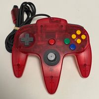 n64 Controller Rot Transparent
