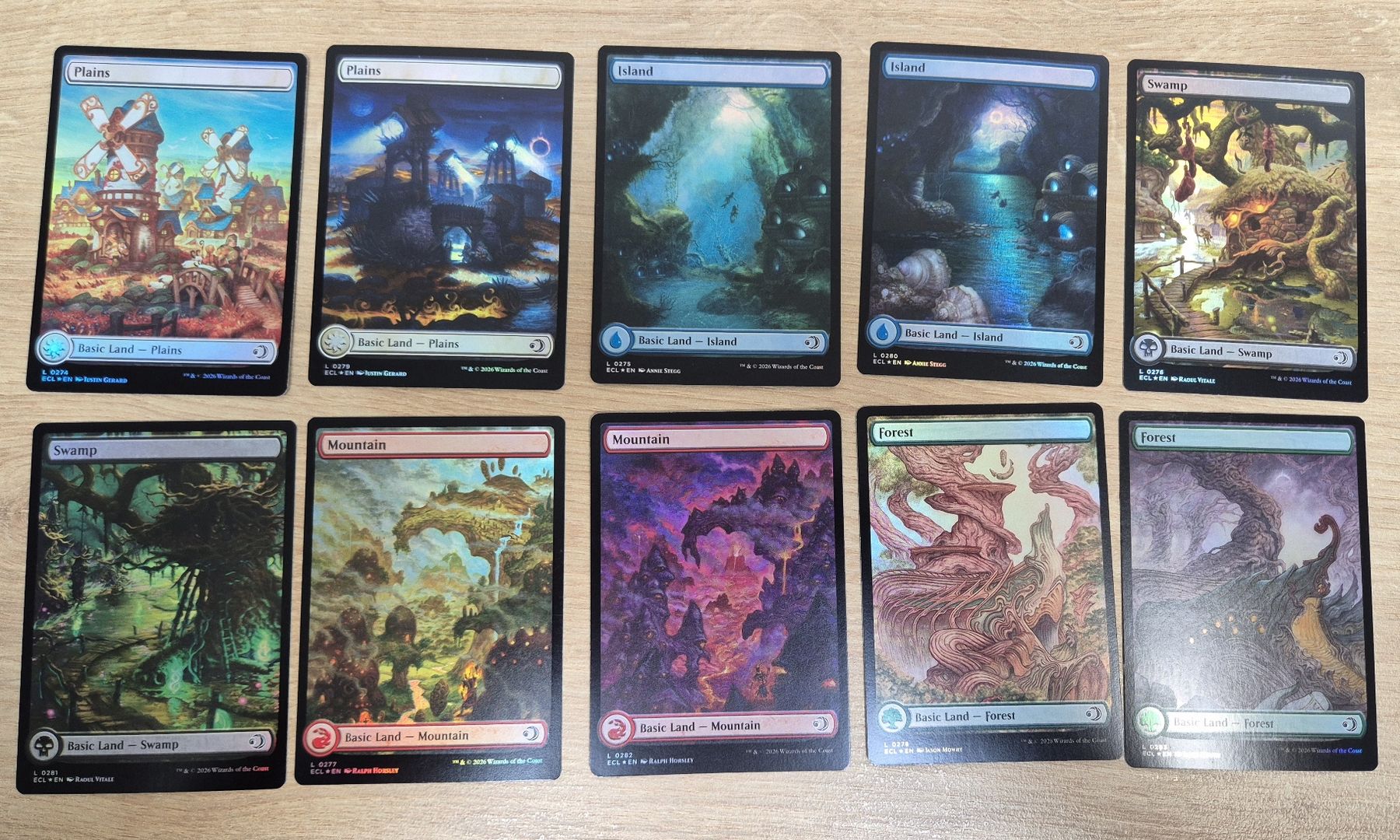 Magic The Gathering Carte collezionabili: MTG Magic The Gathering - Lorwyn Eclipsed Full Art Mana FOIL – Nuovo (secondo la descrizione) da Küsnacht ZH venduto da Canada-2012