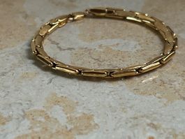 Goldenes Vintage Armband, zeitlos & elegant
