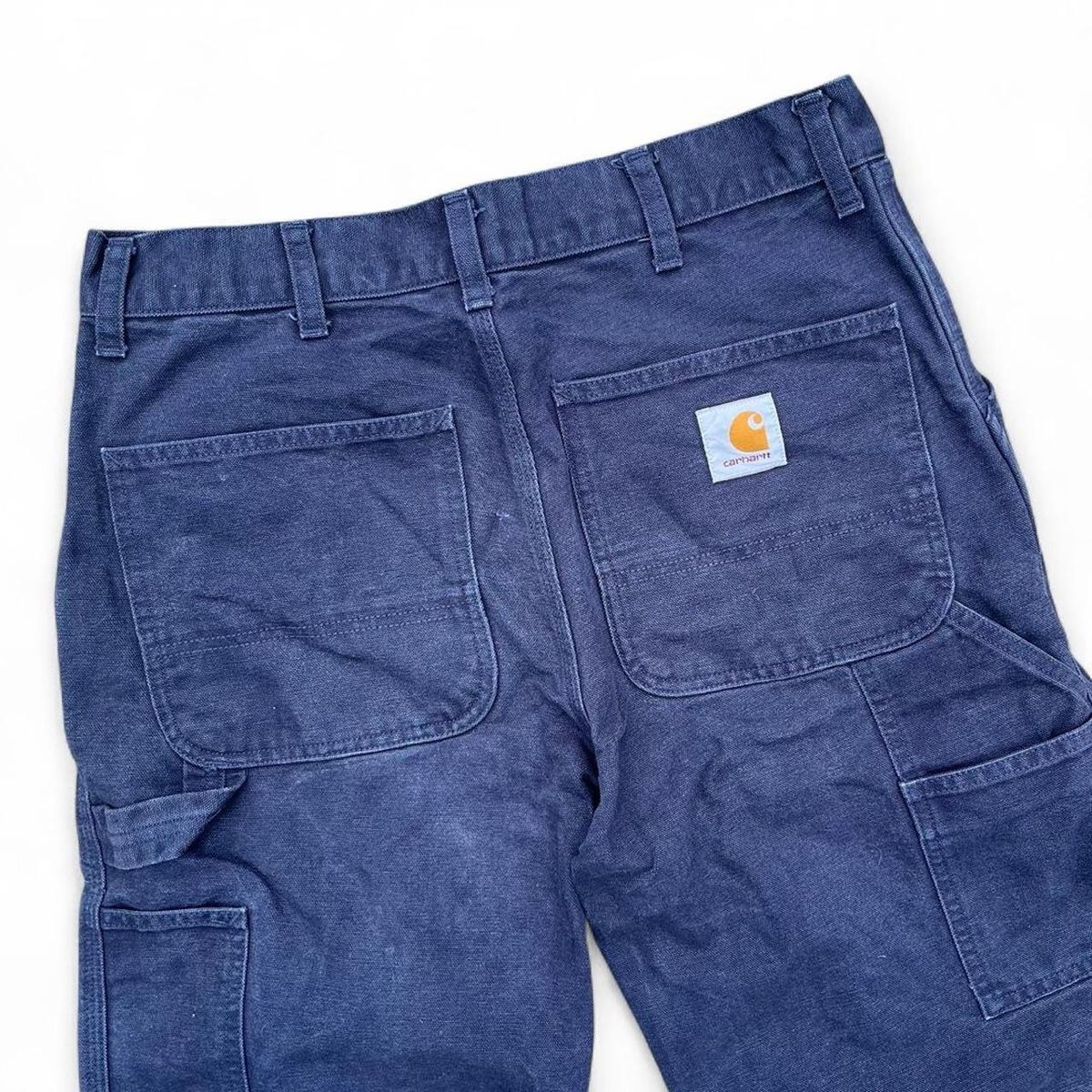 Carhartt Pantaloni: Carhartt WIP Workpants Single Knee Navy – Usato da Riehen venduto da art_c76v 1