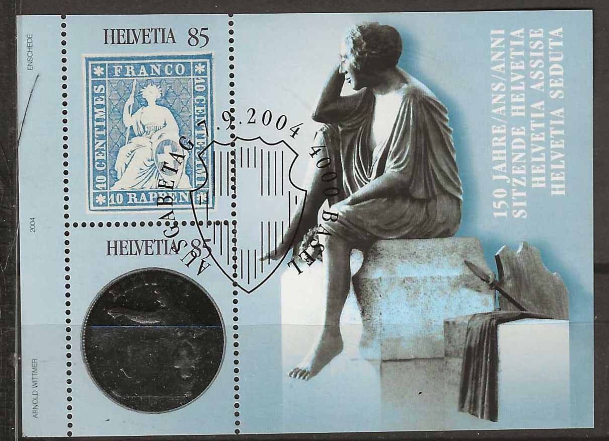 Tous les timbres: M1129 - Bloc Strubel  1er jour – D'occasion à Trélex par Phil_Albert