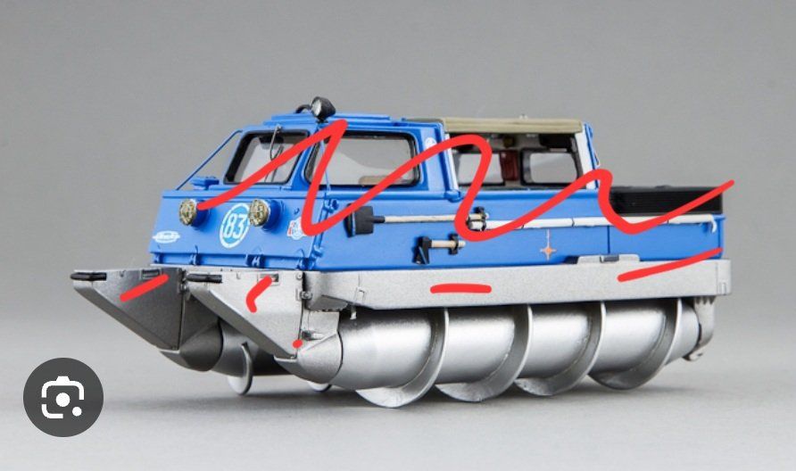 ZIL screw drive tank 3D printed Screws for projekt 110 Kaufen auf