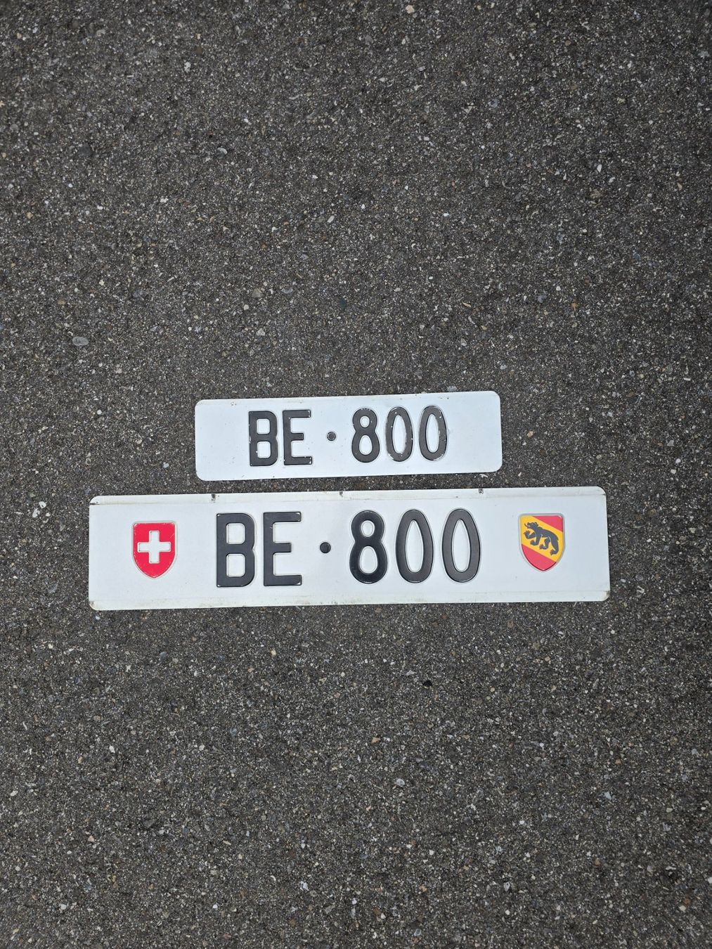 Insegne: Exklusiv! Kontrollschild Bern BE 800 – Usato da Bern venduto da Laus69 1