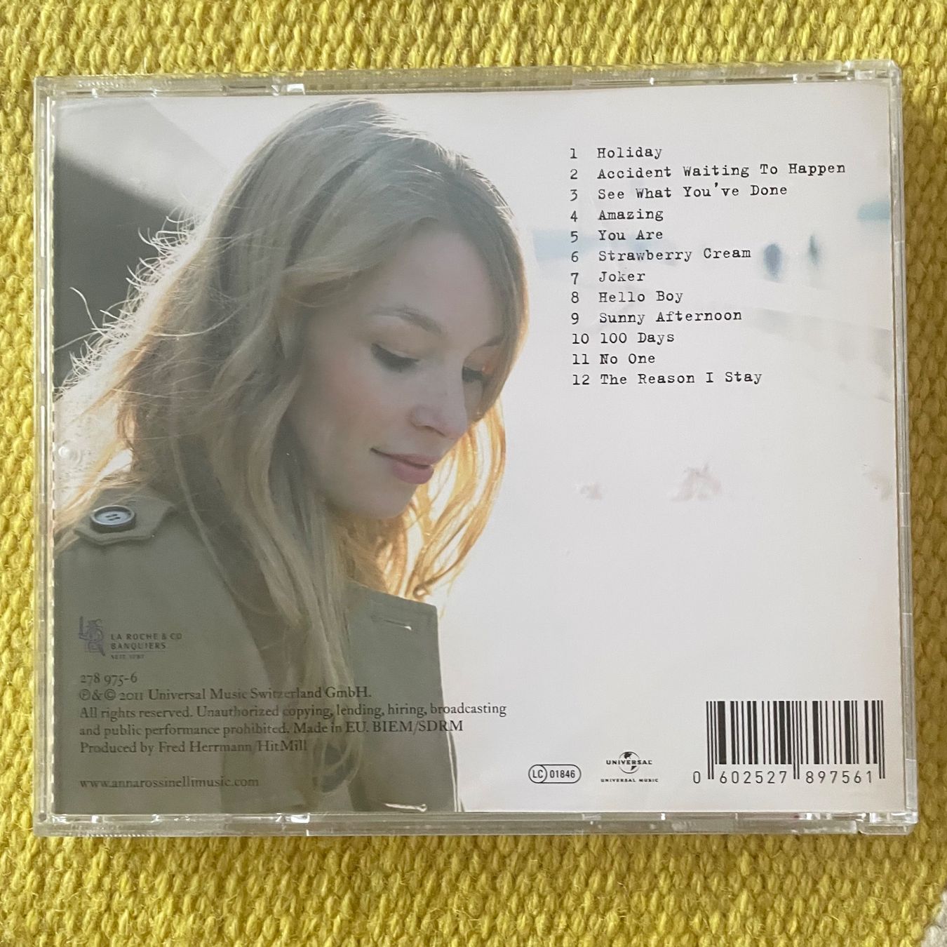 CD: ANNA ROSSINELLI-BON VOYAGE – Usato da Rorschacherberg venduto da CD-Roli 1