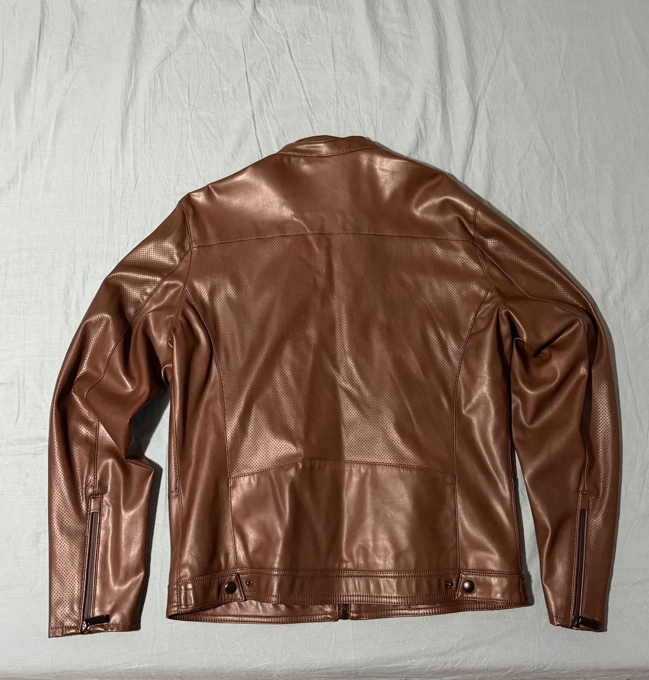 Zara Giacche: Textured jacket with zip, long sleeves and pockets - size M – Usato da Ascona venduto da XGiOvAnNi95X 1