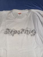 Supreme „Smoke“ T-Shirt Grösse M weiss