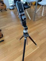 Vintage Kamera Agfa mit ISING Record Stativ, guter Zustand