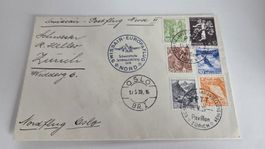 1939 Swissair Europaflug Nord nach Oslo