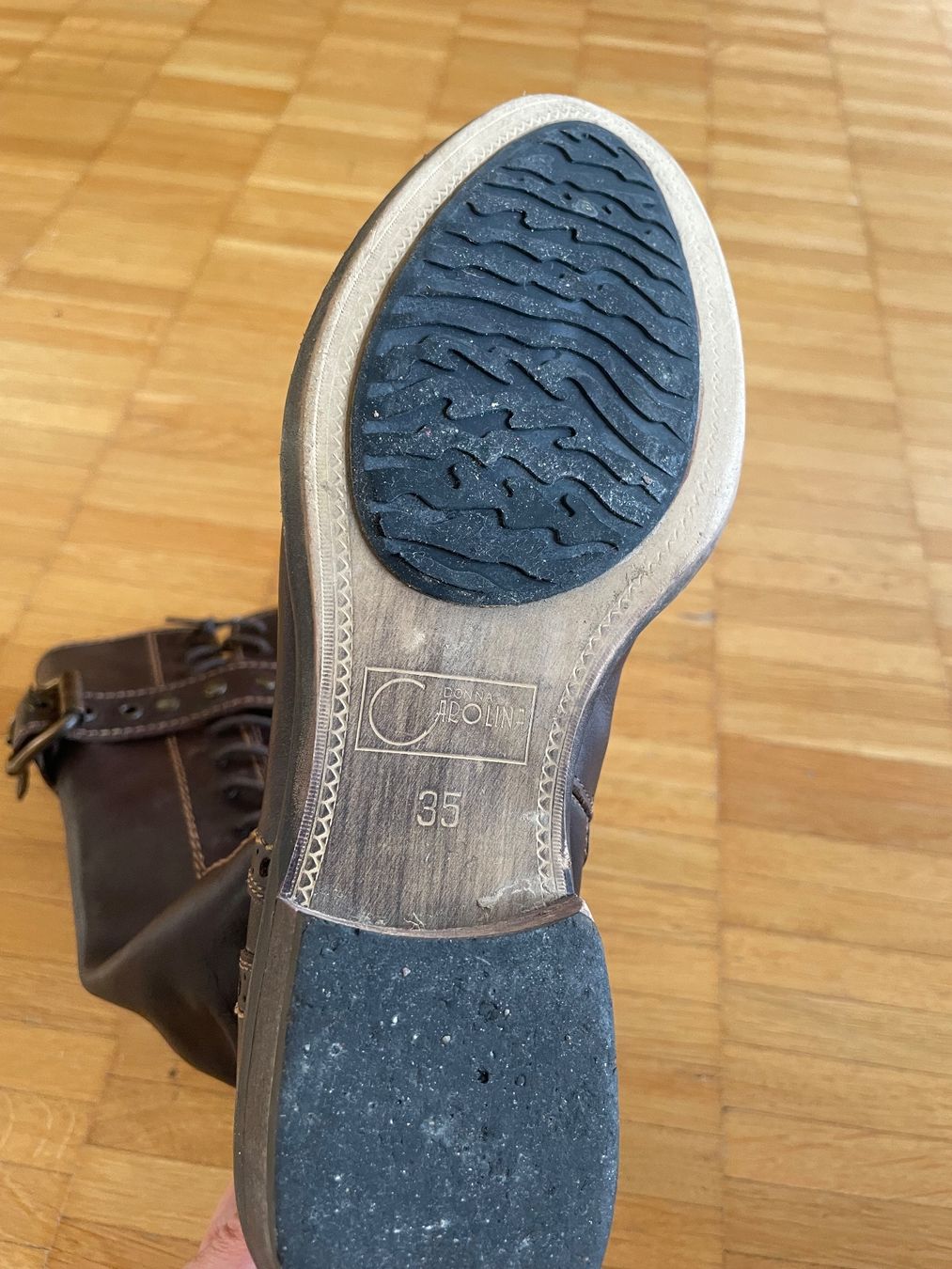 Damenschuhe: Schicke braune Lederstiefel Gr. 35 – Gebraucht aus Stäfa von yumai1 4
