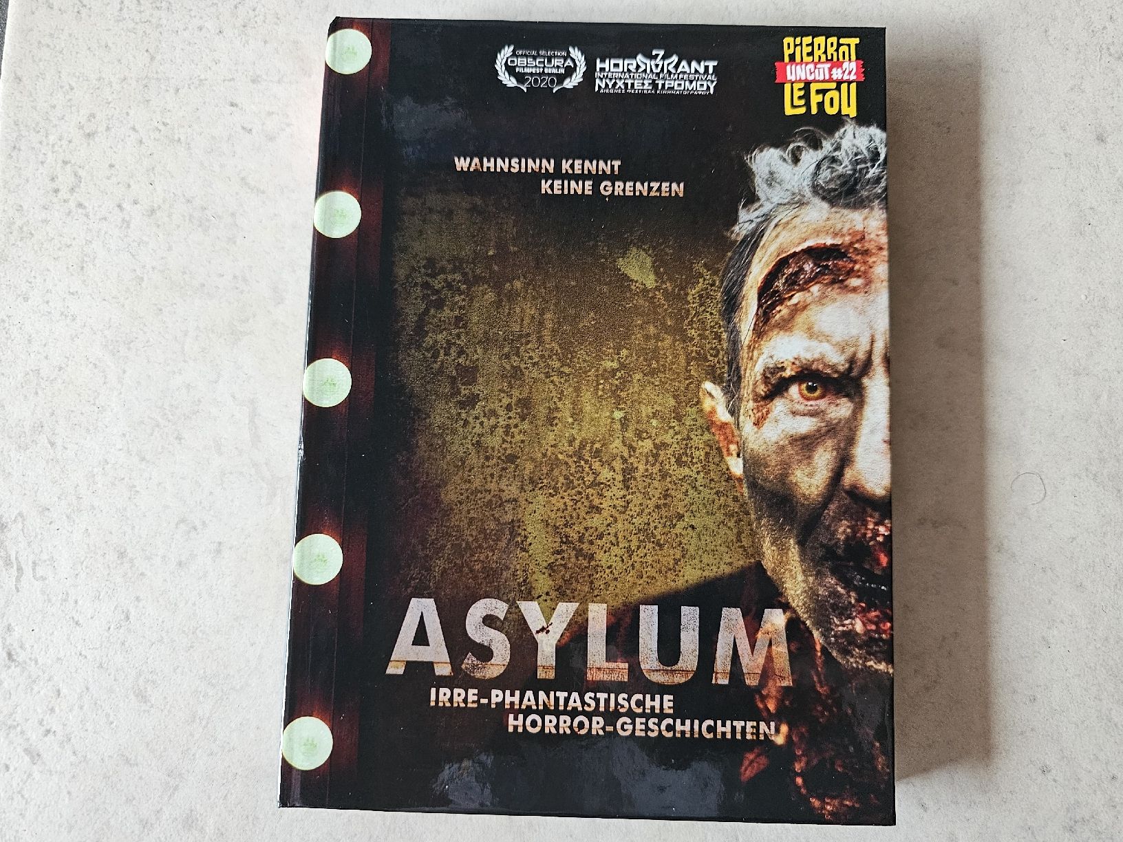 Tutti i DVDs: Asylum  -  Irre Horror Geschichten / Mediabook Bluray – Usato da Schneisingen venduto da backstore24