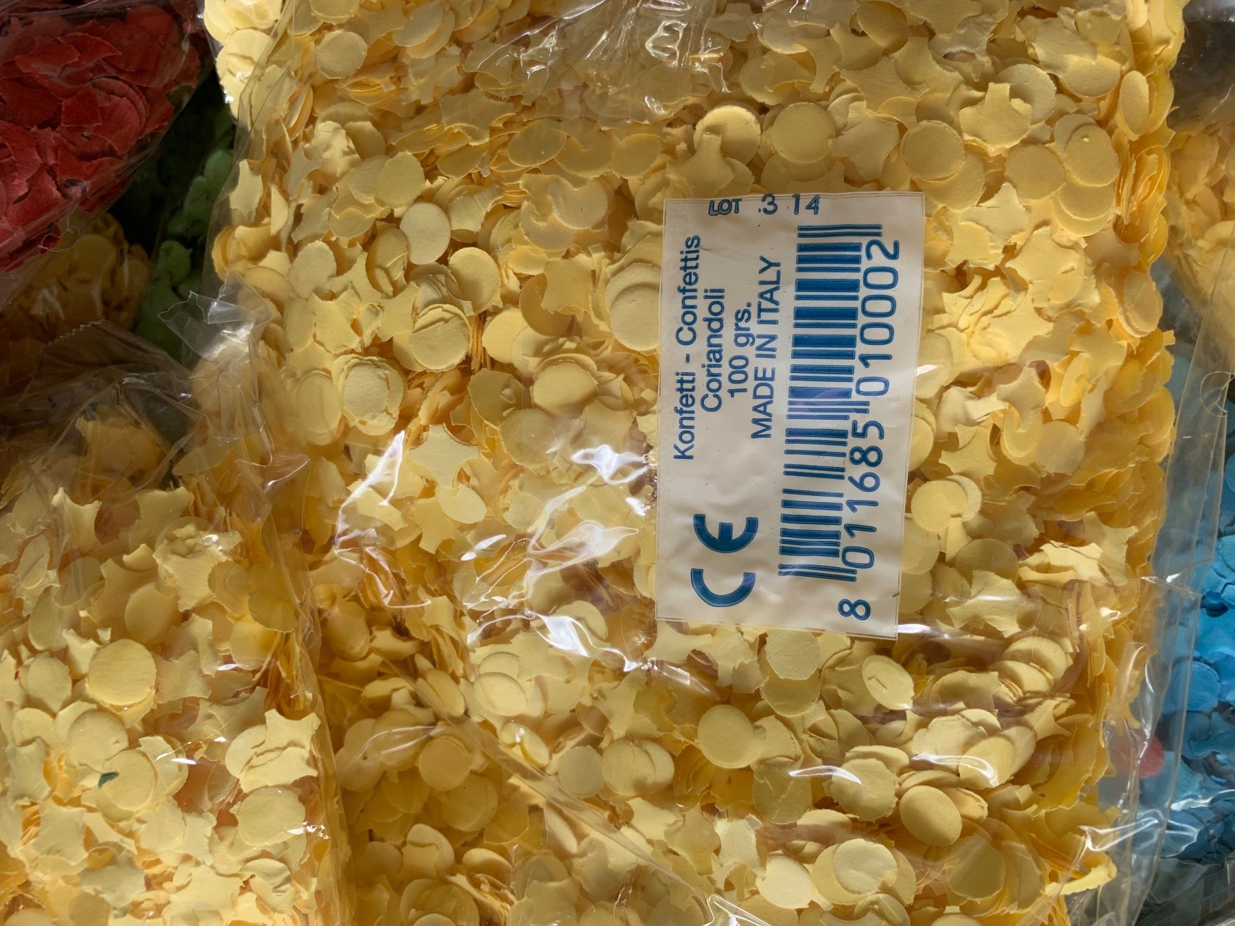 Tutte le decorazioni: Konfetti 100 Sach a 100gr – Usato da Langenthal venduto da Brunnbach 2