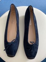 Ballerinas Wildleder blau, Gr. 40,5, NEU