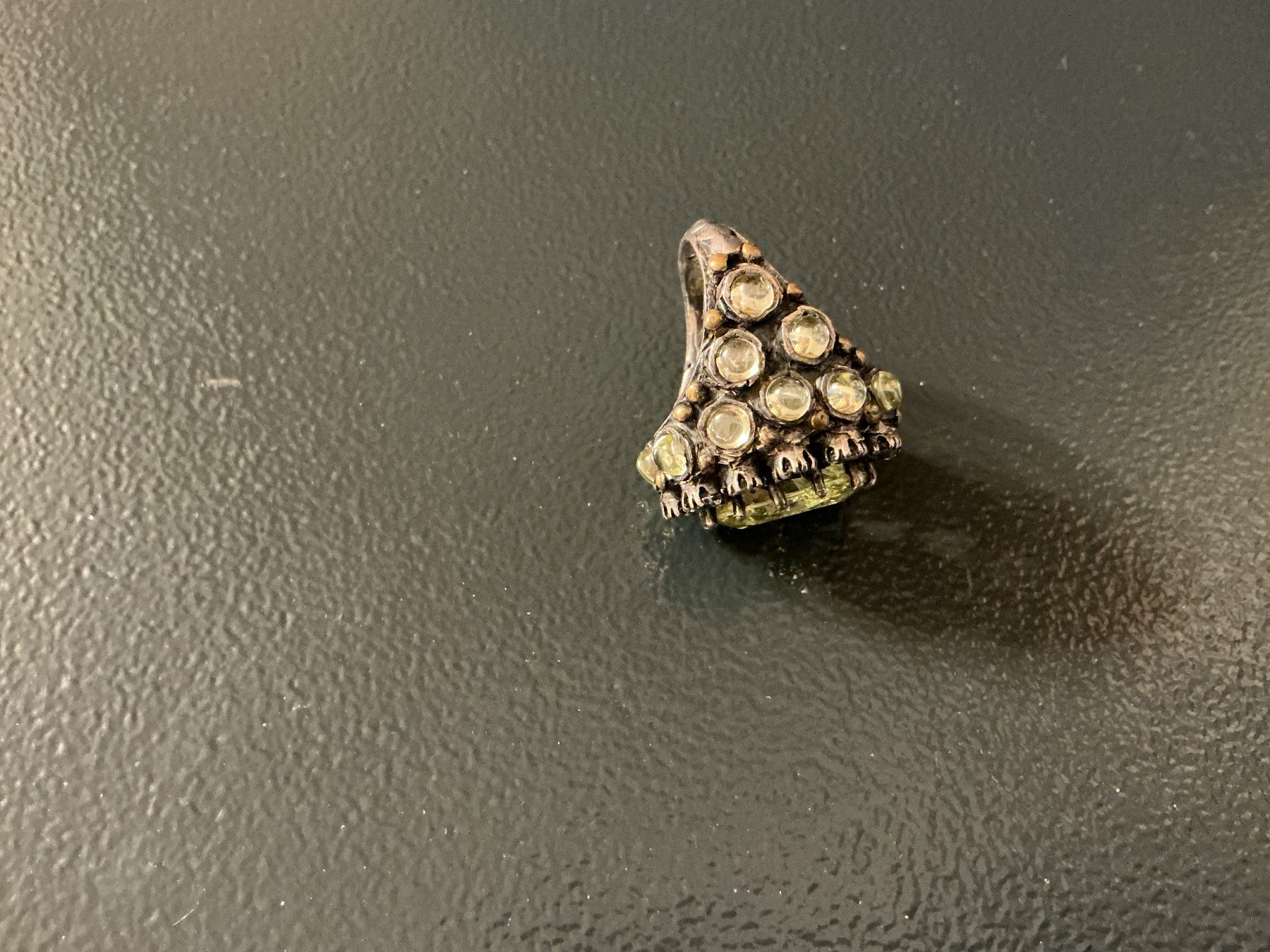 Anelli: Cocktailring mit Peridot – Usato da Moosseedorf venduto da MarcPSahli 3