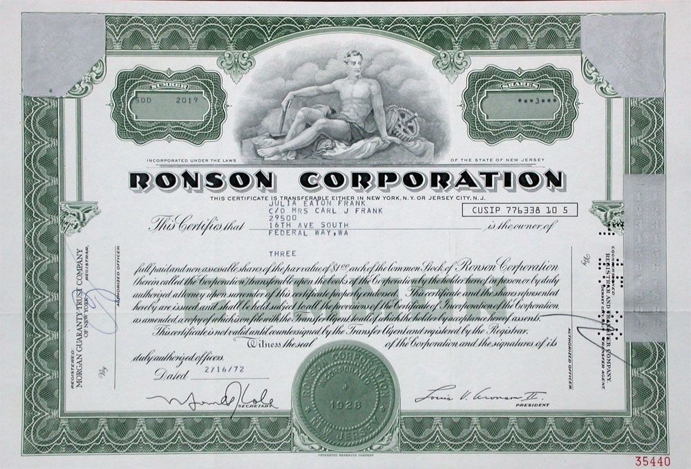 ronson shoes closing