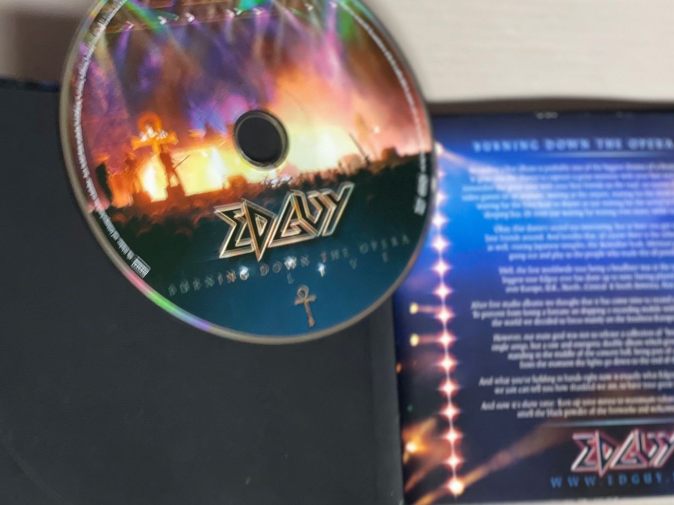 CDs: Edguy - Burning Down The Opera Live – Gebraucht aus Muri b. Bern von AdidasCollector 1