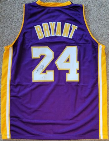 Kobe Bryant Lakers Trikot signiert, Grösse L, Top Zustand!