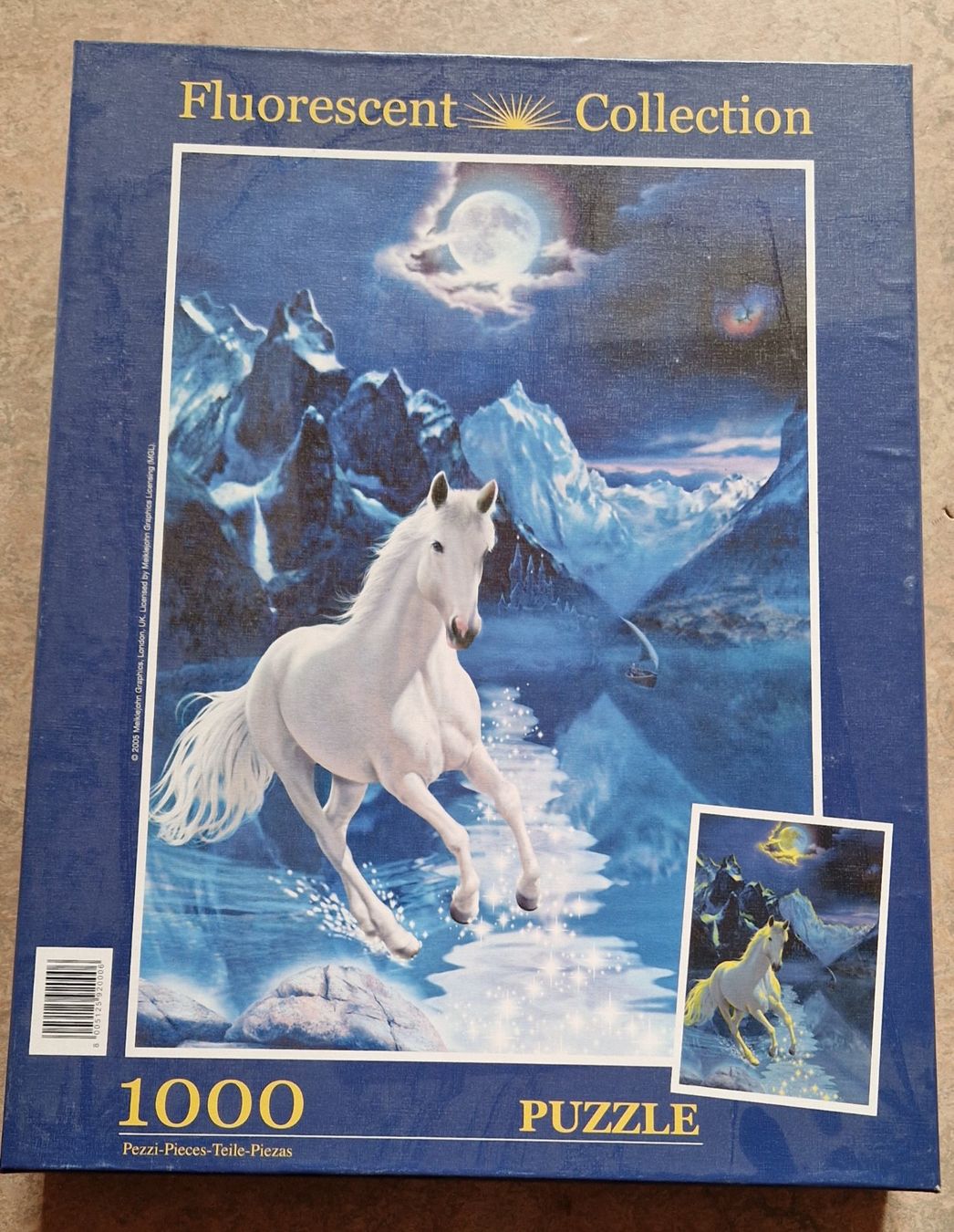 Puzzle: Puzzle 1000 Teile fluoreszierend – Usato da Hämikon venduto da Pejuze