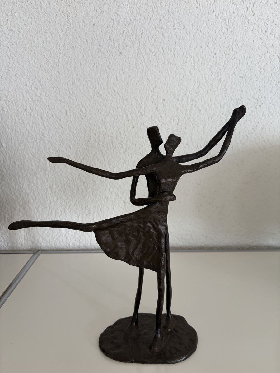 Skulpturen & Statuen: Bronze abstrakt, tanzendes Paar – Gebraucht aus Zürich von eileenchen1 2