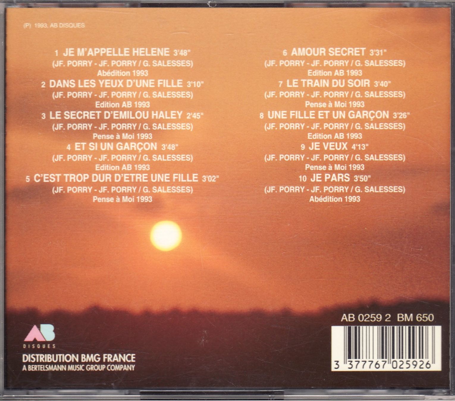 CD: Hélène  Hélène – Usato da Boussens venduto da catfood01 1