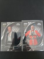 Star Wars Topps Chrome Black Dryden Vos e Carson Teva /199