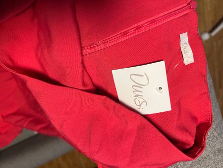 Tolles rotes Kleid, Wickel Gr S, neu