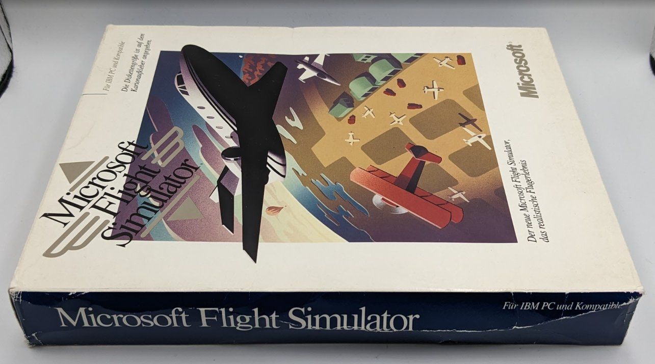 Microsoft Giochi: Microsoft Flugsimulator / Flight Simulator 4.0 Bigbox – Usato da Bad Ragaz venduto da MR_BR 2