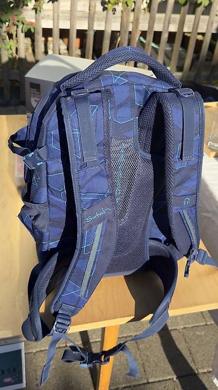 Borse & Zaini: Satch Schulrucksack blau – Usato da Reinach BL venduto da Enodel 1