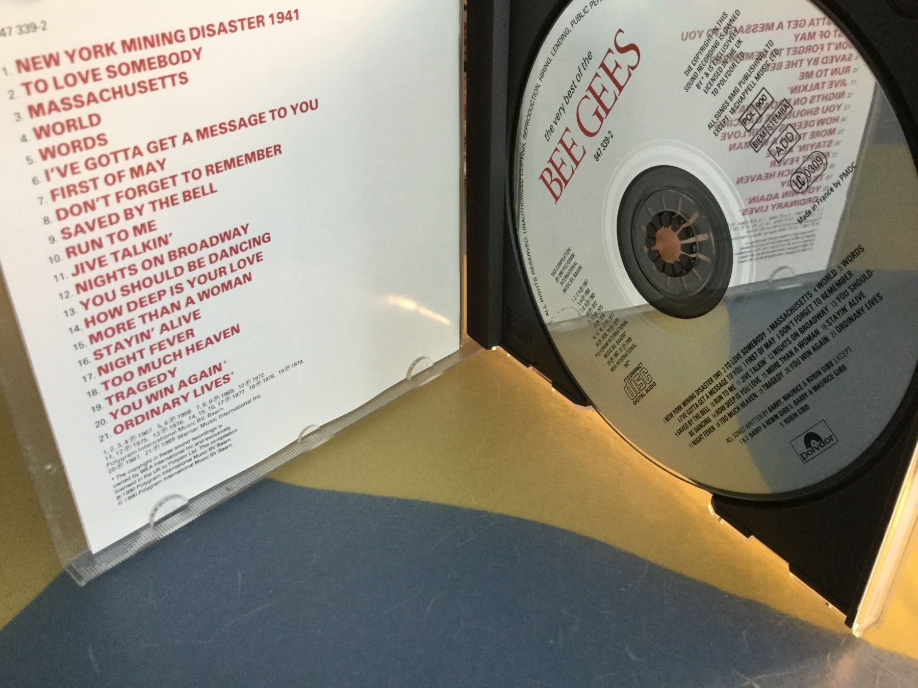 CD: BEE GEES – Usato da Thierachern venduto da sweden08 2