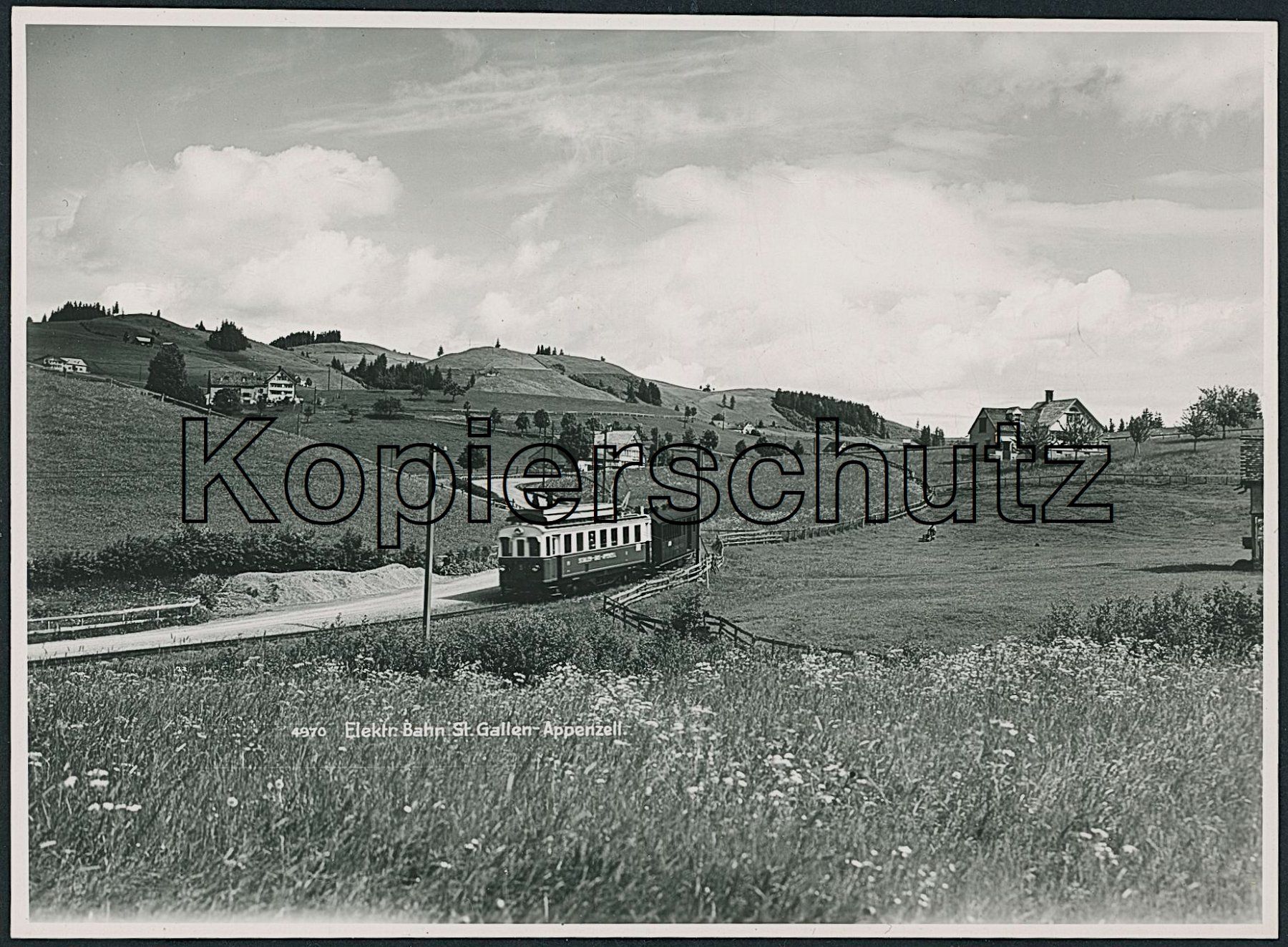 Cartoline postali: AR Appenzell Ausserrhoden - Bahn SGA – Nuovo (secondo la descrizione) da Schindellegi venduto da Jonathan77