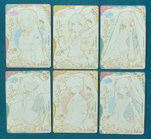 Hatsune Miku 6 Cards MTR Miku Sexy Waifu
