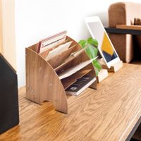 Dokumentenablage Papierablage Holz