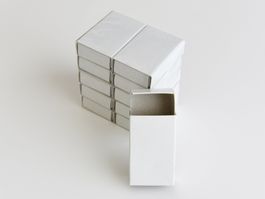 1x 10 Stück Zündhölzli Schachteli, leer, zum Basteln