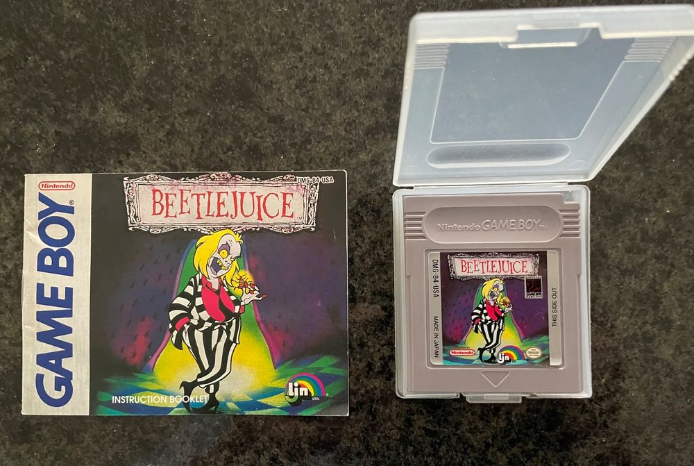 Gameboy Beetlejuice mit Anleitung**SELTEN** Kaufen auf Ricardo