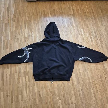 Sweat à capuche zippé noir Named Collective
