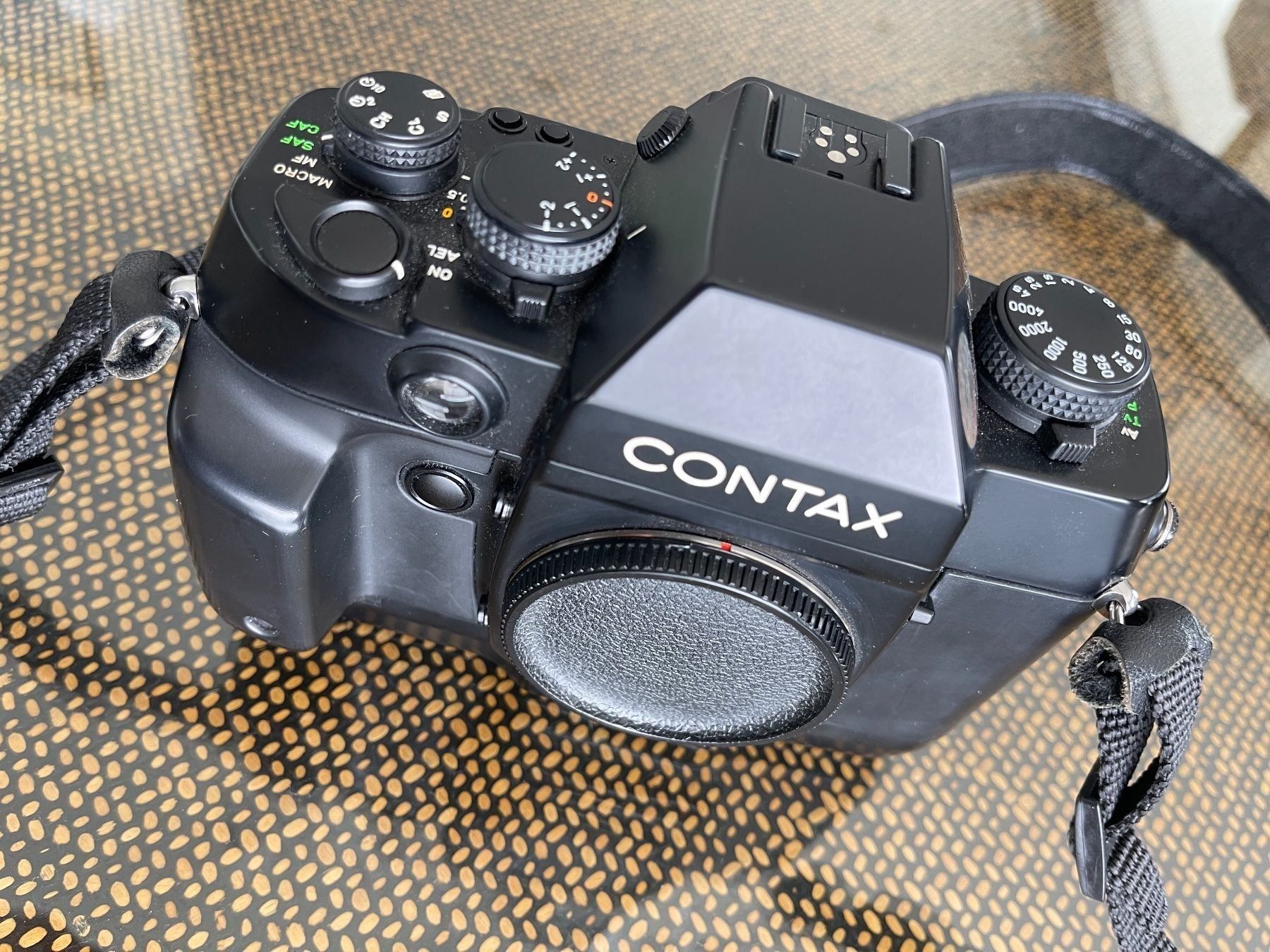 Kamera: RARE LOT Konvolut CONTAX AX + 4 Obj. + 2 Flasch – Gebraucht aus Lausanne von asdyx 6