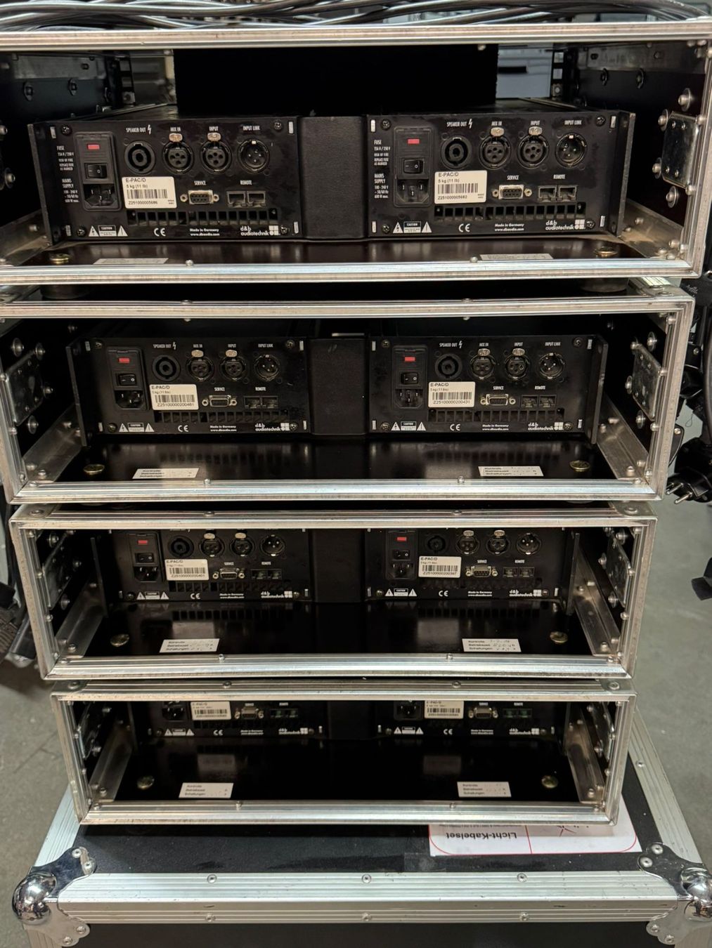 Amplificatori: 2x d&b audiotechnik E-Pac inkl. Case – Usato da Oberdorf NW venduto da AndotechnicsGmbH 1