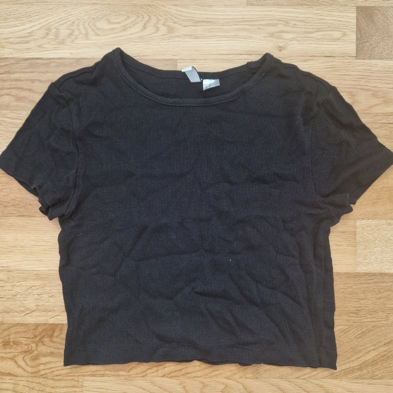 H&M Top: Croptop H&M Gr. M schwarz – Usato da Frenkendorf venduto da gca_d2qp
