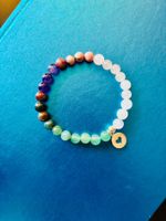 Wunderschönes Perlenarmband aus Heilsteinen