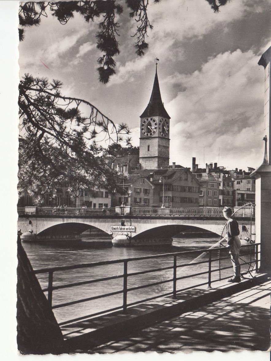 Cartoline postali: Zürich 1954 – Usato da Bürglen TG venduto da StampGraf