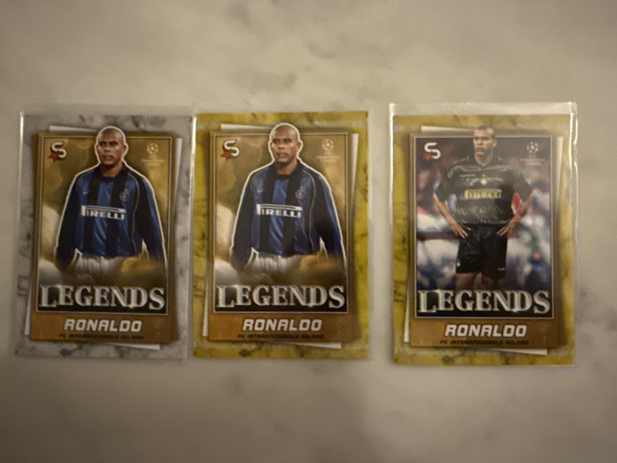 Topps Carte collezionabili: Topps Superstars Ronaldo Inter – Usato da Bern venduto da bestdeal_bern